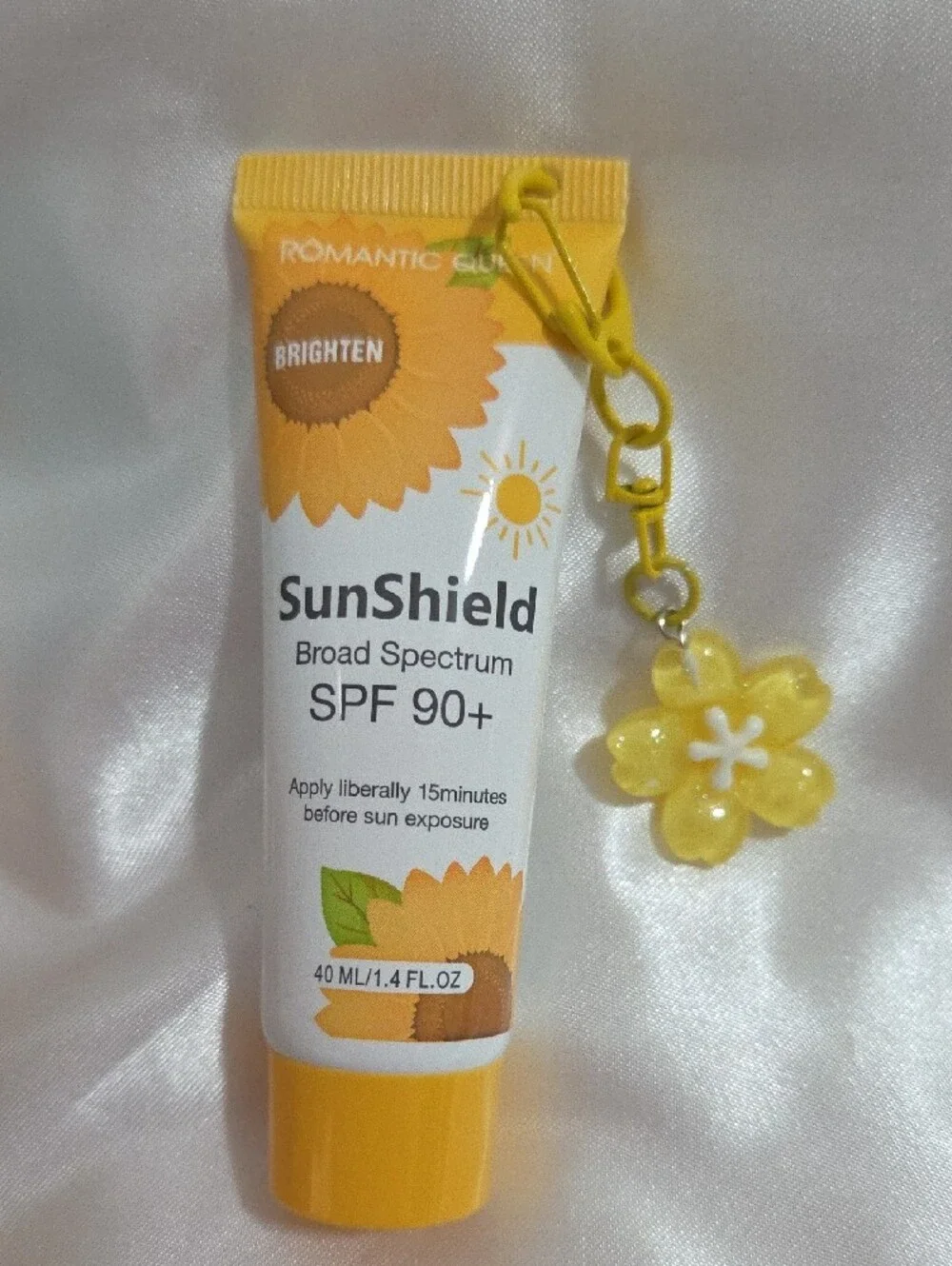 Broad Spectrum SPF 90+ Kaychain Sunscreen - Yellow